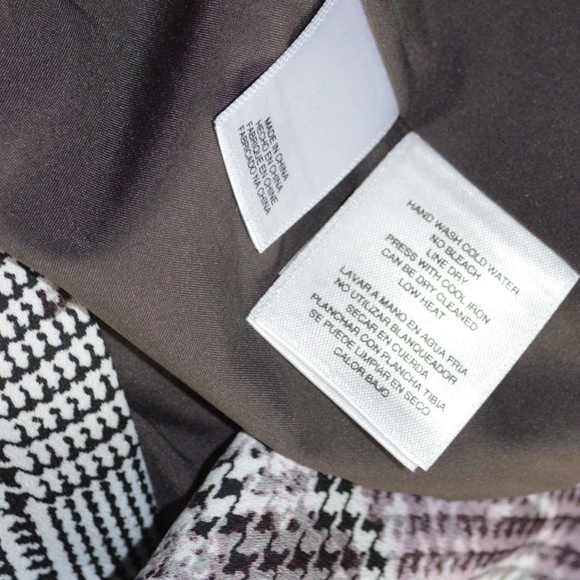 Rachel Roy Giles Floral Houndstooth Dress Sz 6 - Picture 6 of 7